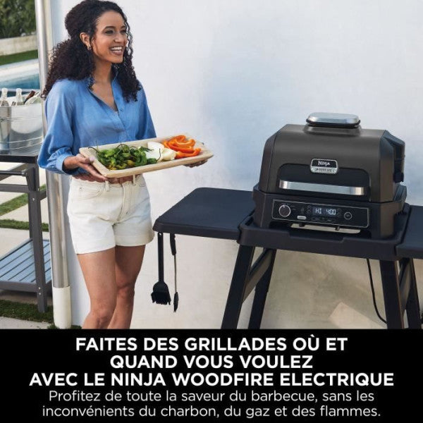 Barbecue Electrique - Grillade  électrique Et Fumoir Ninja - Woodfire Ninja - Mathon - 6