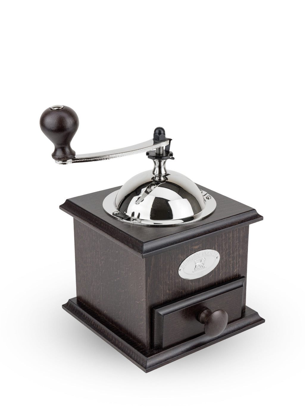 Moulin à café 21 cm Nostalgie en bois couleur chocolat Peugeot - Mathon - 6