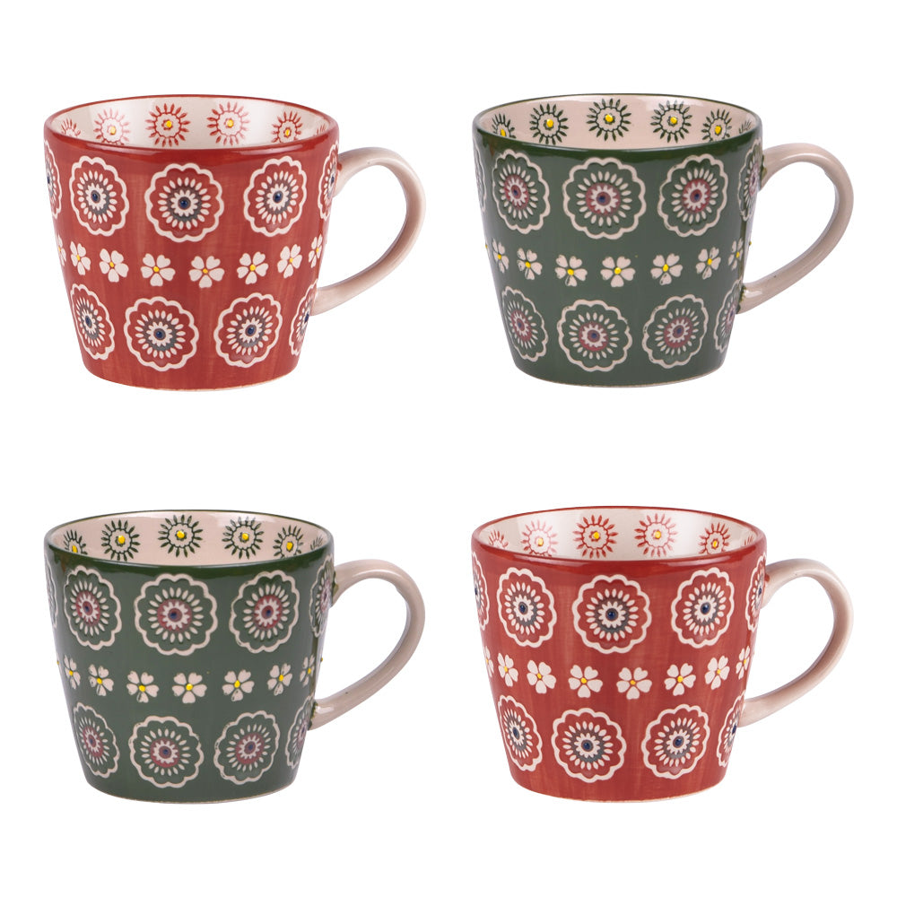 Coffret de tasses Sulivan 36 cl Table passion - Mathon