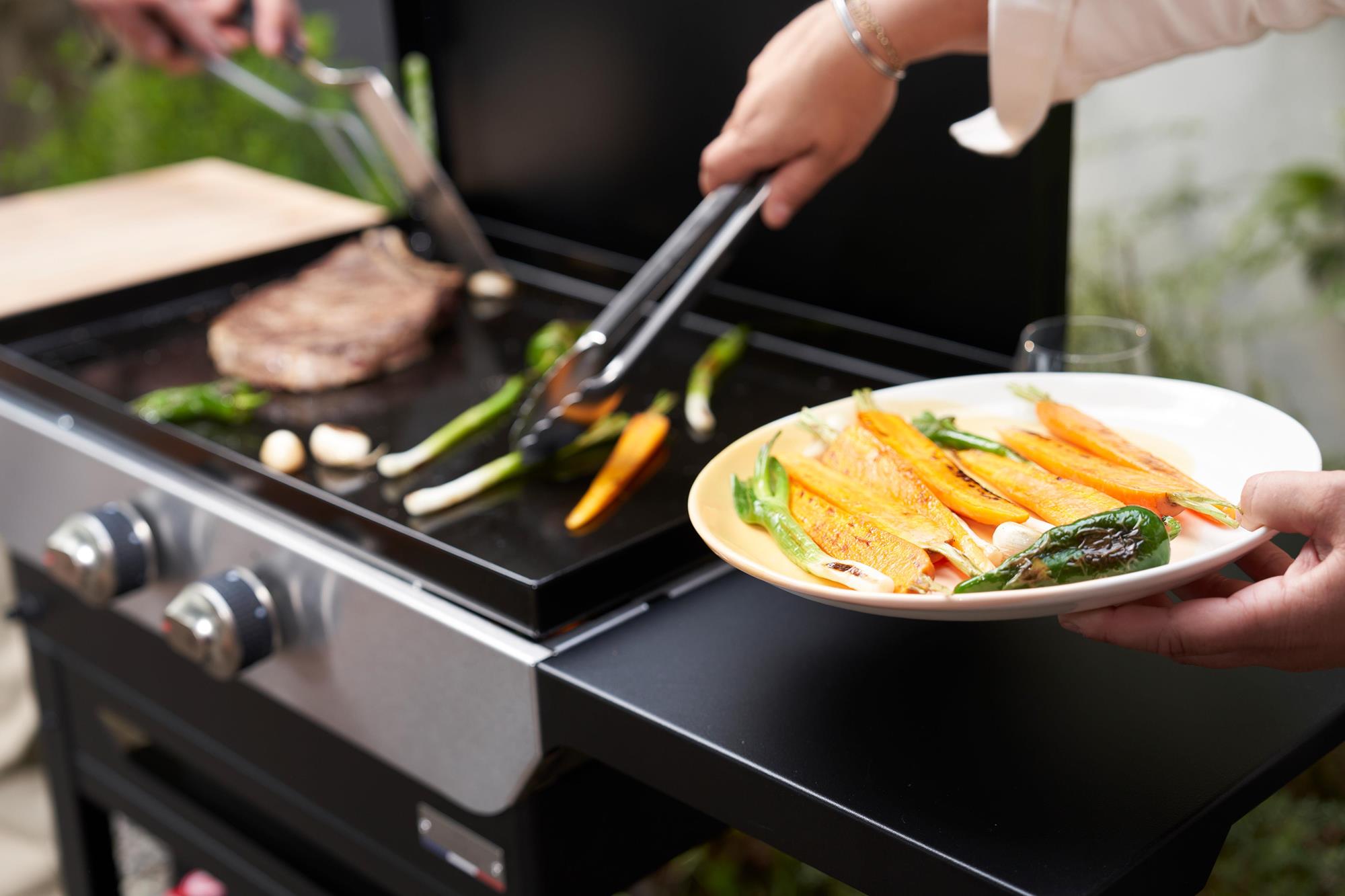 Plancha Original gaz 260 duo Edition (chariot et couvercle inclus) Le Marquier - Mathon - 3