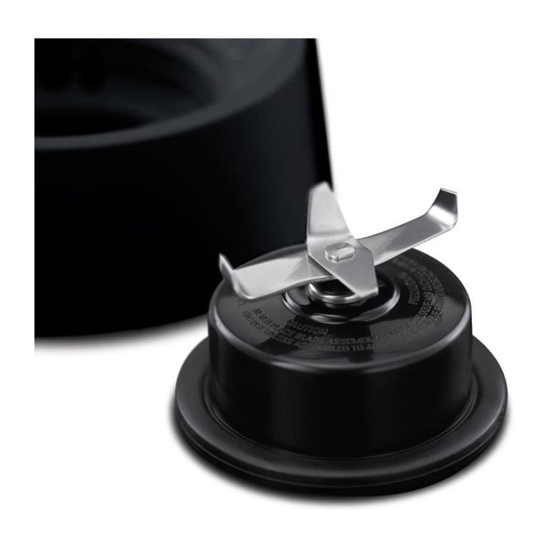 Blender -   - Matte Black 24722-56 - 650 W - Noir Mat - Bol Verre 1,5 L - 2 Vitesses + Pulse Russell Hobbs - Mathon - 3
