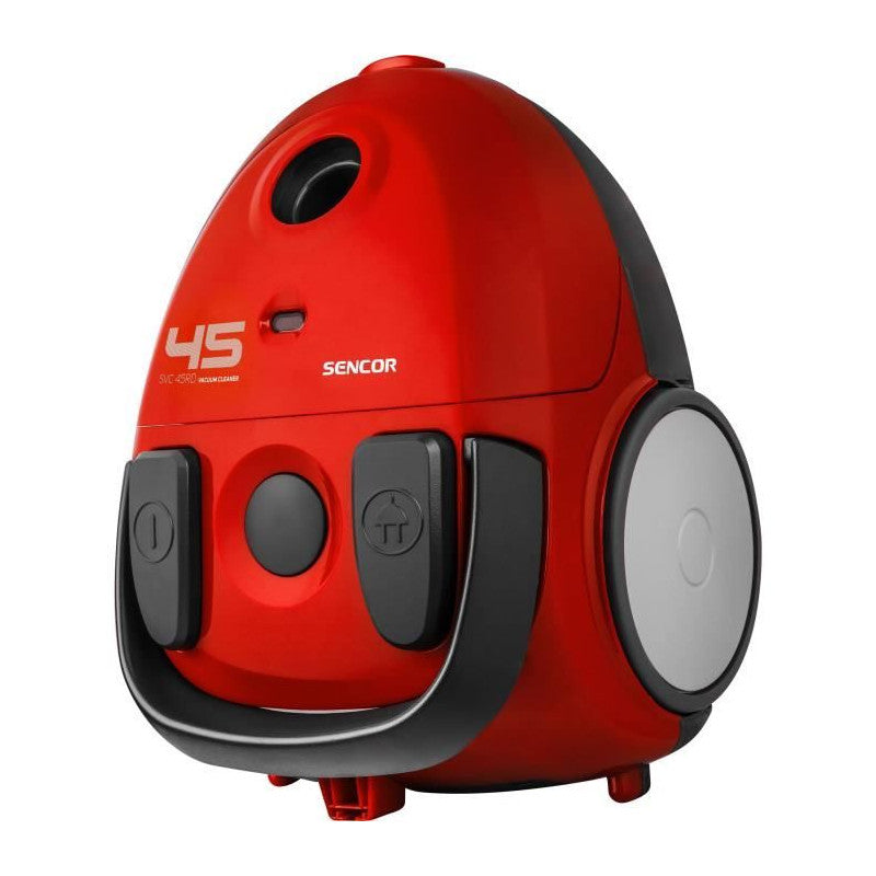 Aspirateur Traîneau Avec Sac - Sencor - Svc 45rd-eue3 - Moteur Eco 850 W - 79 Dba - 1,5 L - Rouge SENCOR - Mathon - 6