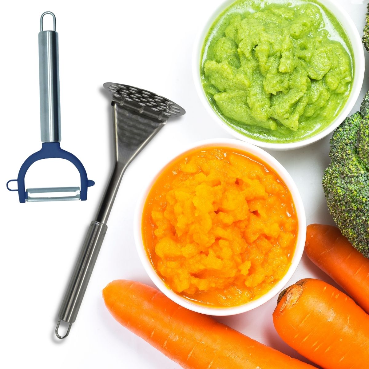 Ensemble de 2 ustensiles spécial purée  Elemental Fackelmann - Mathon - 2