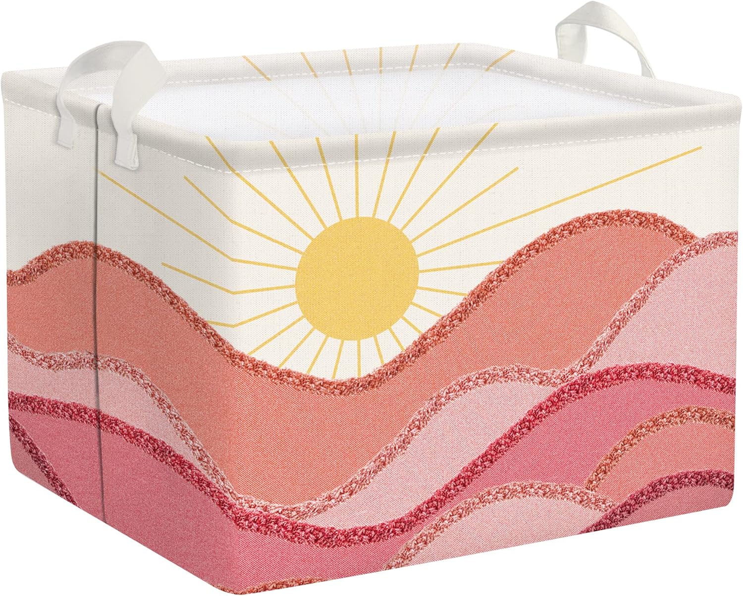 Panier Rectangulaire Bohème Pliable 36L Vendos85 - Mathon