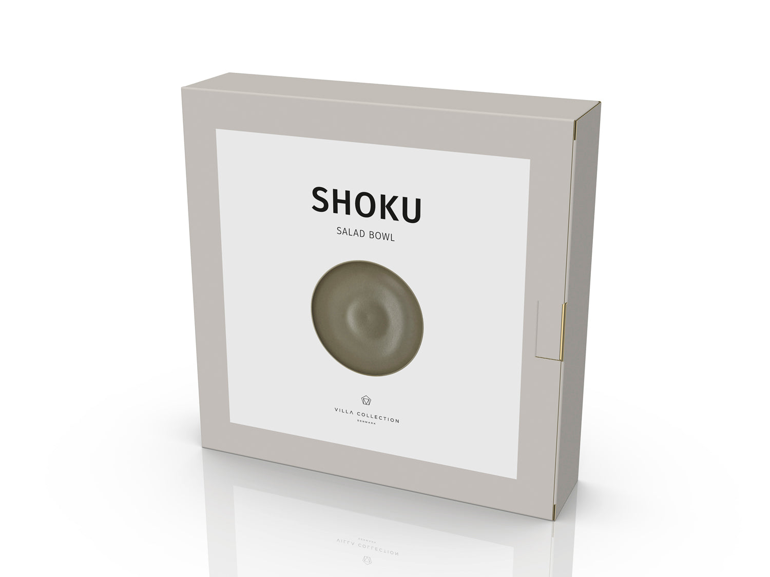 Saladier Shoku en Grès Marron chaud Villa Collection - Mathon - 3