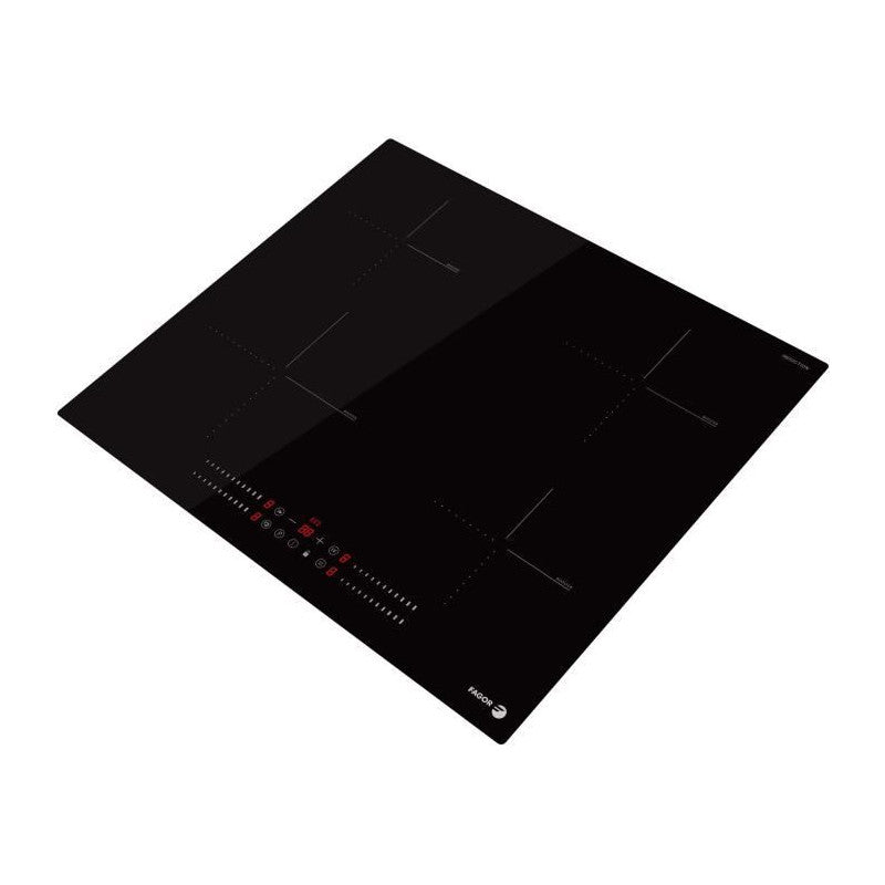 Table De Cuisson -   - Fti468 - 59 Cm - 4 Foyers Induction - Verre Noir Fagor - Mathon - 2