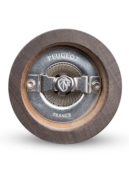 Paris Moulin à sel manuel en bois couleur chocolat 12 cm Peugeot - Mathon - 5