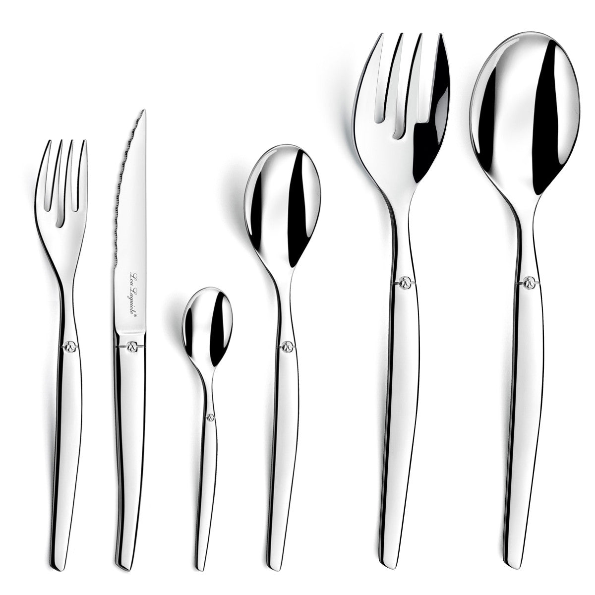 Jet  - 2 couverts à salade Lou Laguiole - Mathon - 2