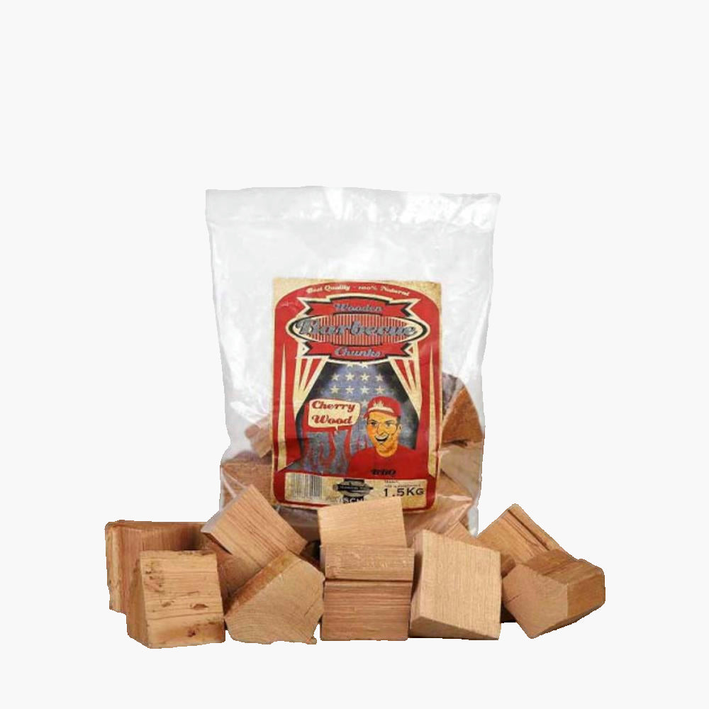 Chunks de fumage Axtschlag cerisier 1,5kg Axtschlag - Mathon
