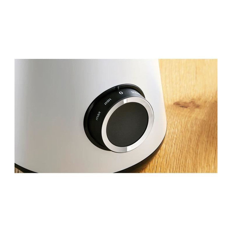 Blender Vitapower -   - Mmb6141w - 1200 W - 30000 Trs/min - 2 Vitesses + Turbo - Bol 2 L - 4 Lames Amovibles - Blanc Bosch - Mathon - 6