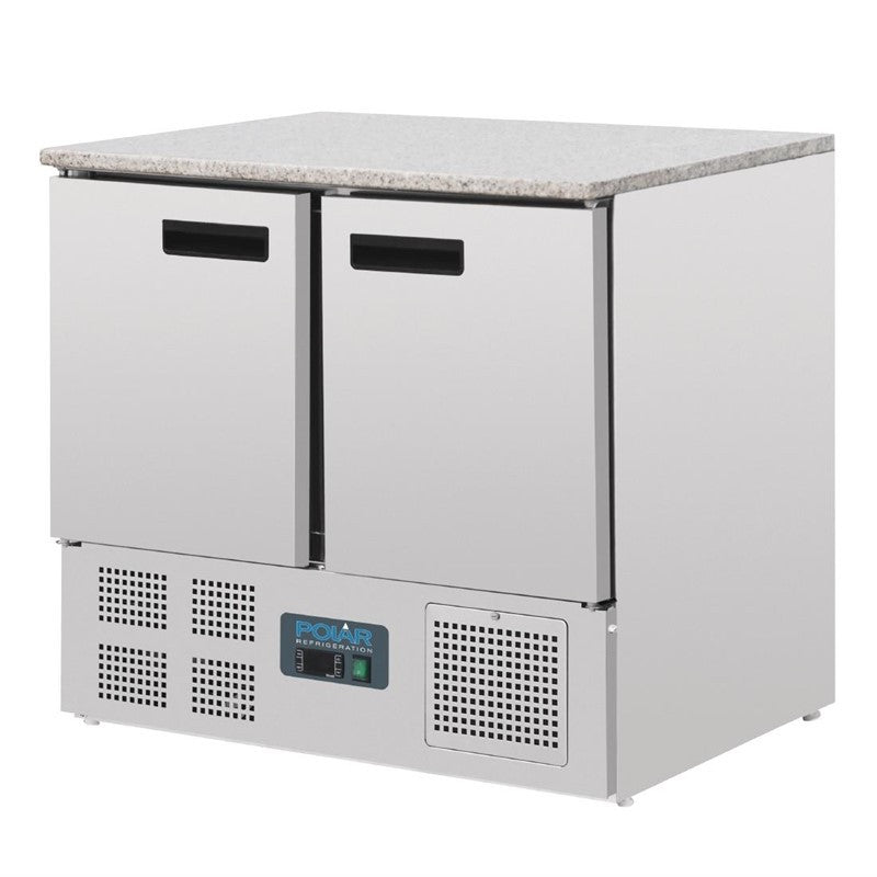 Table réfrigérée positive - 2 portes 240 L - Polar - Mathon - 1