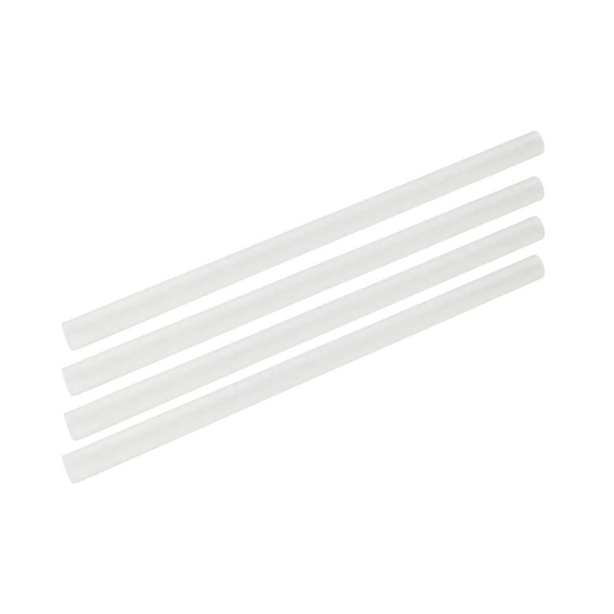 Lot de 8 pailles transparentes et réemployables en plastique 20 cm  Bar Concept Fackelmann - Mathon - 1