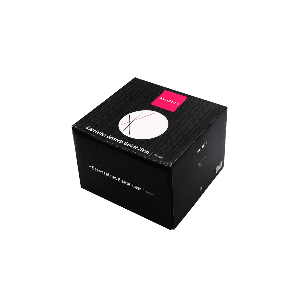 6 assiettes à dessert 20cm BISTROT Fauchon Art de la Table - Mathon - 4