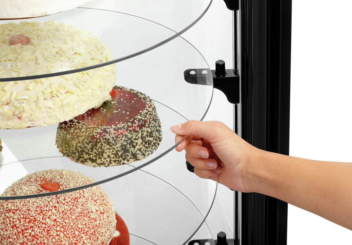 Vitrine Réfrigérée 4 Faces Vitrées à Gâteaux - 400 Litres - Bartscher - Mathon - 3