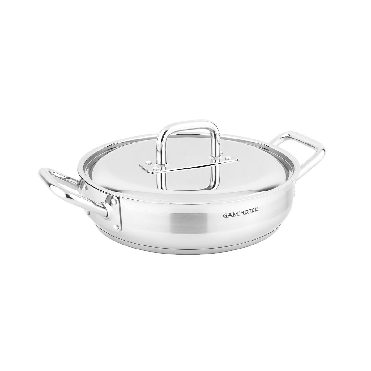 Sautoir inox - 32cm induction Gam Hotel - Mathon - 2