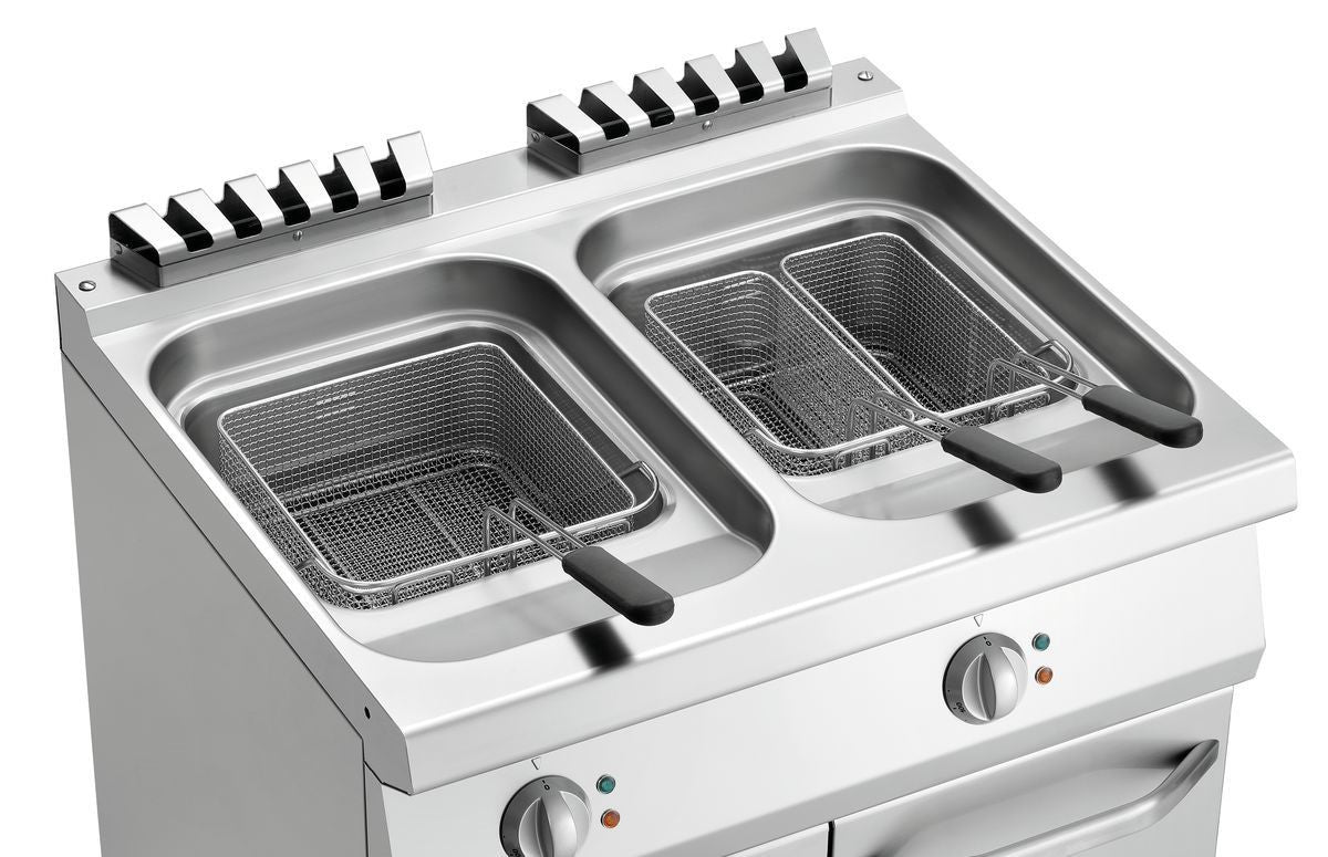 Friteuse sur Coffre - 2 Cuves de 23 Litres 30 kW - Bartscher - Mathon - 3