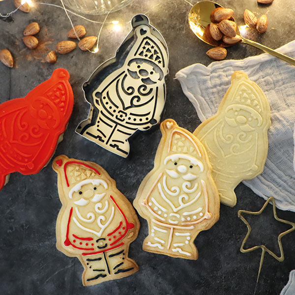 Emporte-pièce et embosseur Père Noël Scrapcooking - Mathon - 3