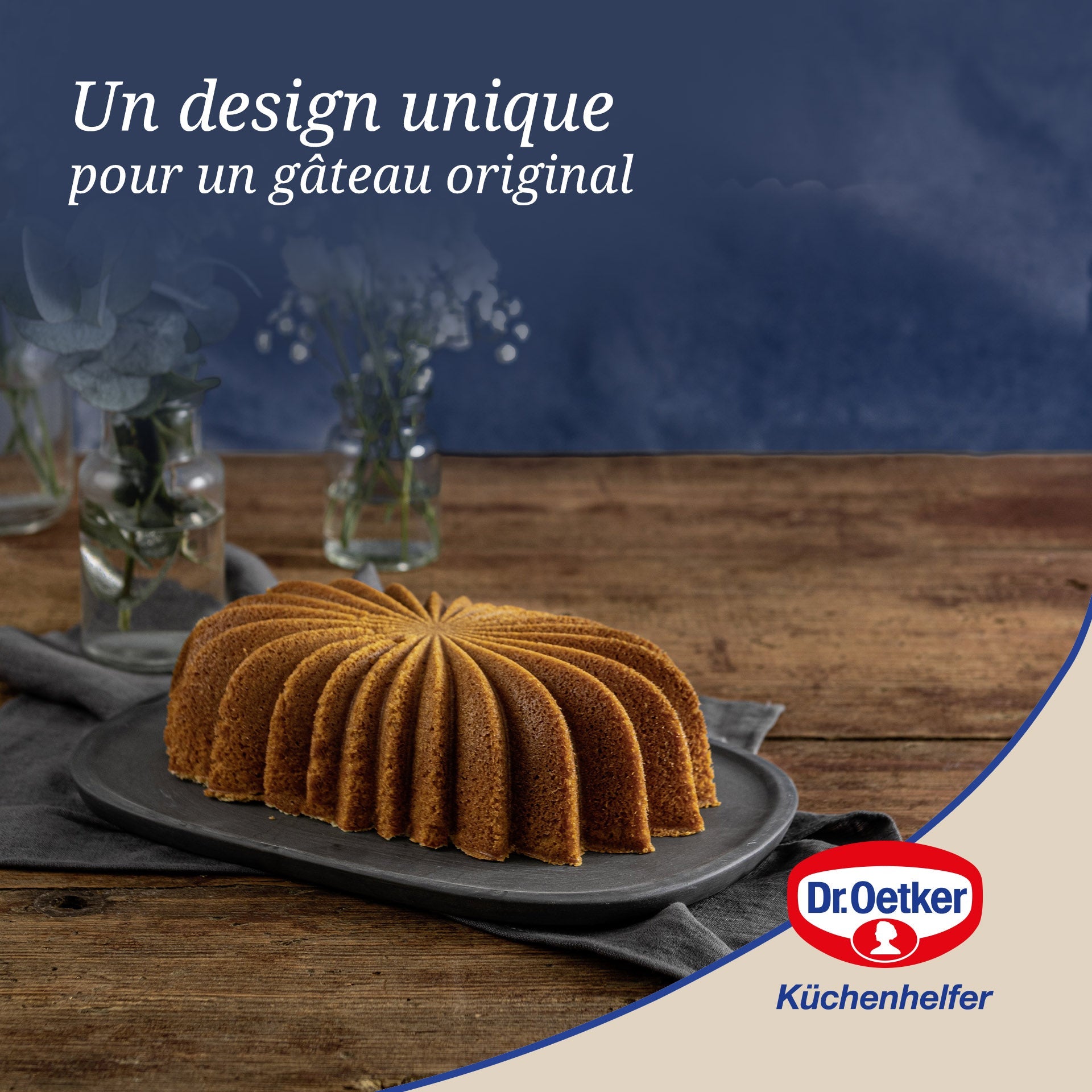 Moule à gâteaux ovale 27,5 x 16 cm  Back-Kunst Dr. Oetker - Mathon - 4