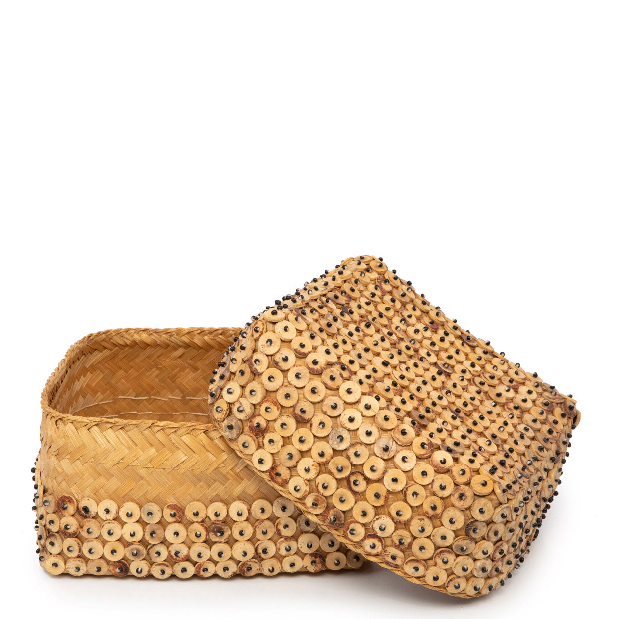 Le Panier En Coque De Noix De Coco - Naturel - M Bazar Bizar - Mathon - 2