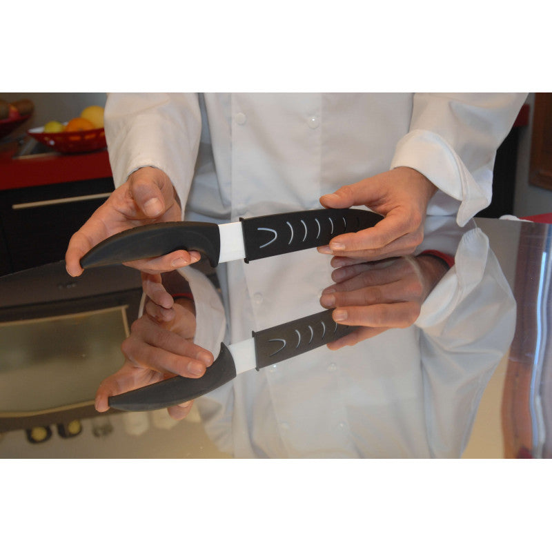 Set 3 couteaux chef lame tranchante Kitchenpro - Mathon - 4