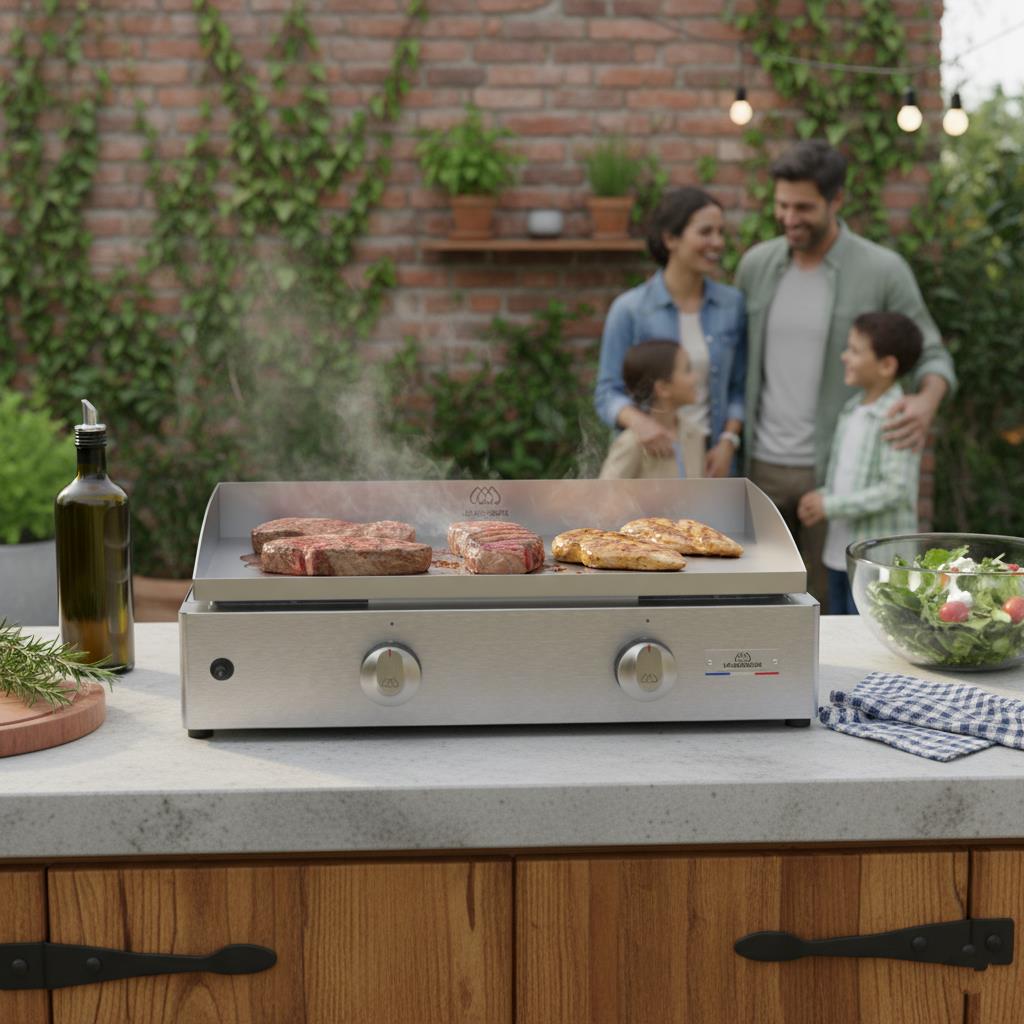 LA PLANCHA INOX GAZ 260 V2 Le Marquier - Mathon - 2