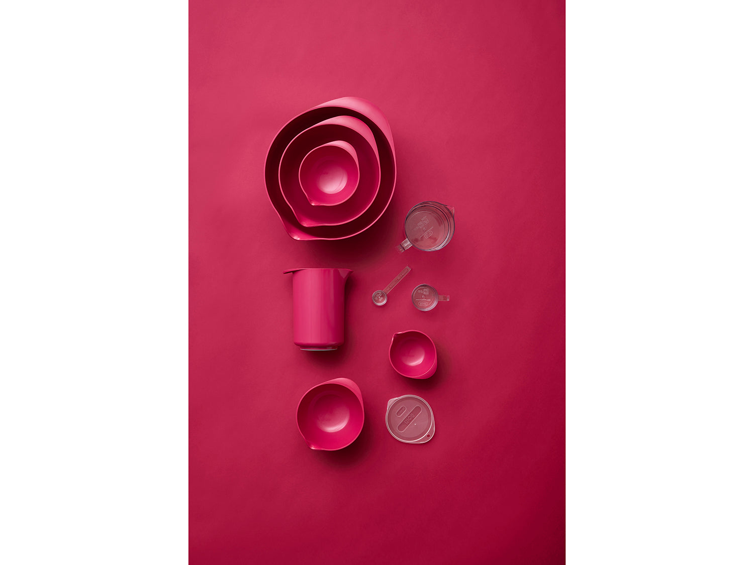 Pichet doseur MENSURA 1l en plastique rigide Transparent Rosti - Mathon - 9