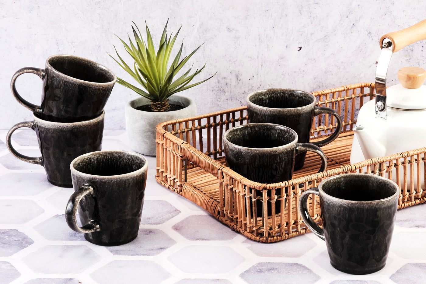 Mug MOON 40cl - 6 pièces - Encre Björn - Mathon - 2