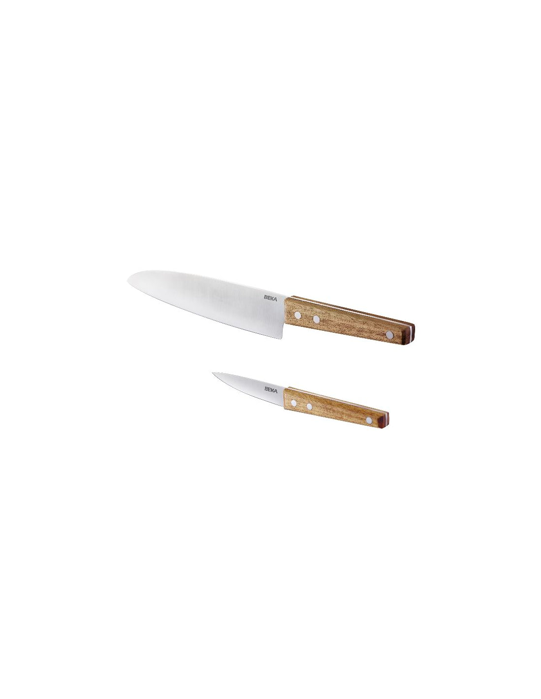 Set de 2 couteaux 20 cm en acacia Beka - Mathon