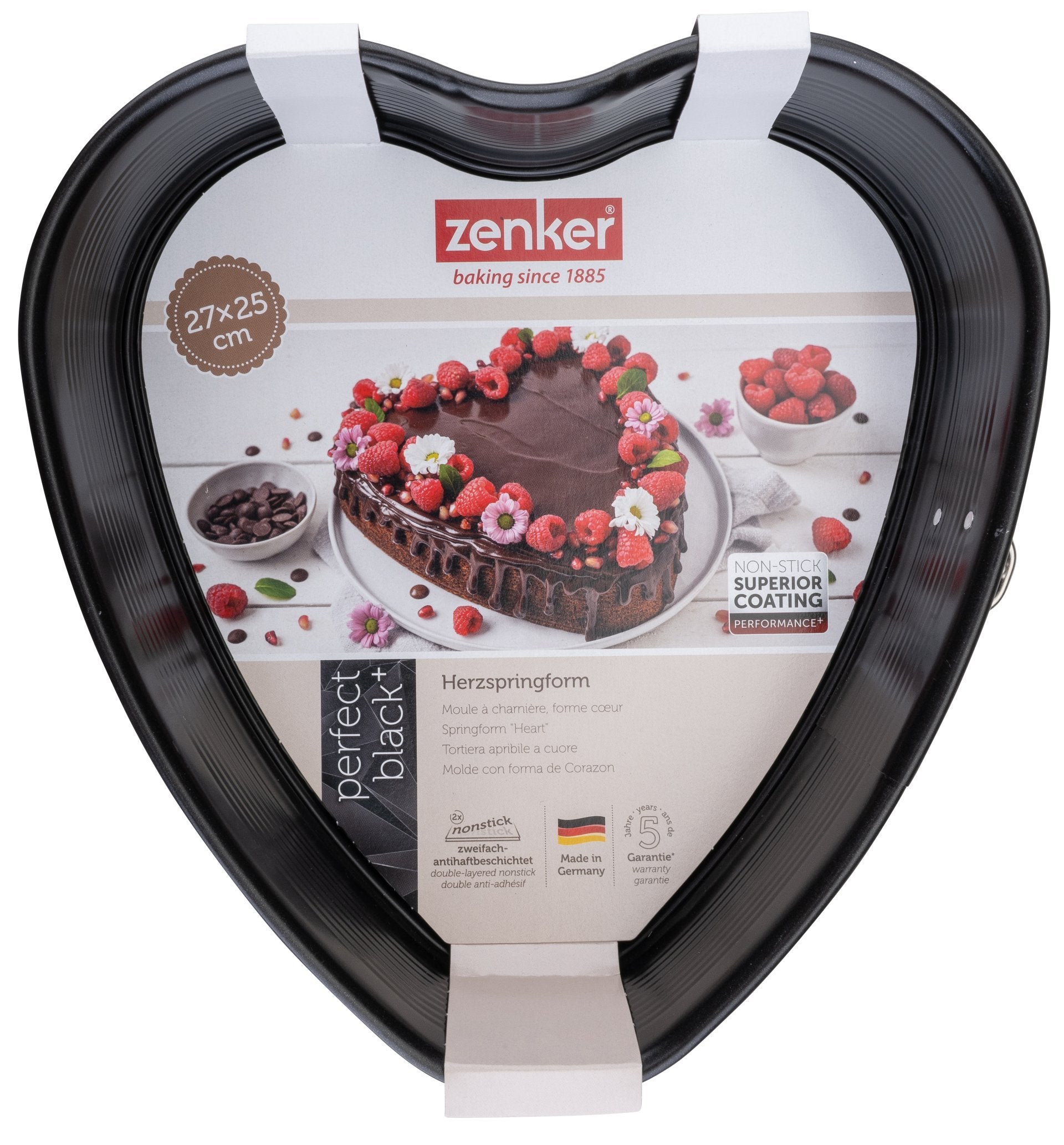 Moule à Charnière en Forme de Cœur 24 x 28 x 7 cm Zenker PerfectBack+ Zenker - Mathon - 6