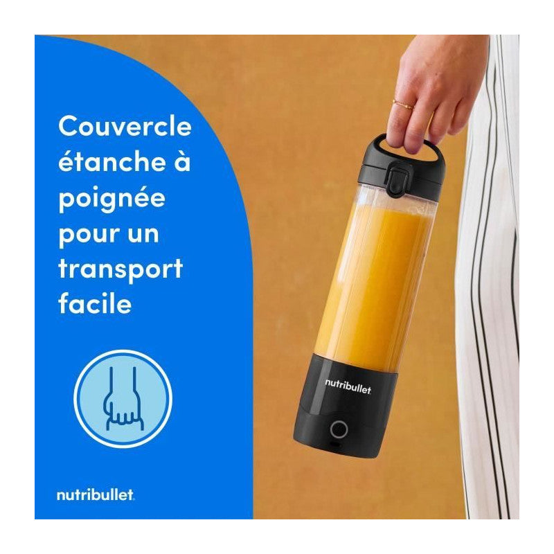 Blender Portable -   - Nbp003b - 100 W - 475 Ml - Sans Bpa - Noir Nutribullet - Mathon - 4