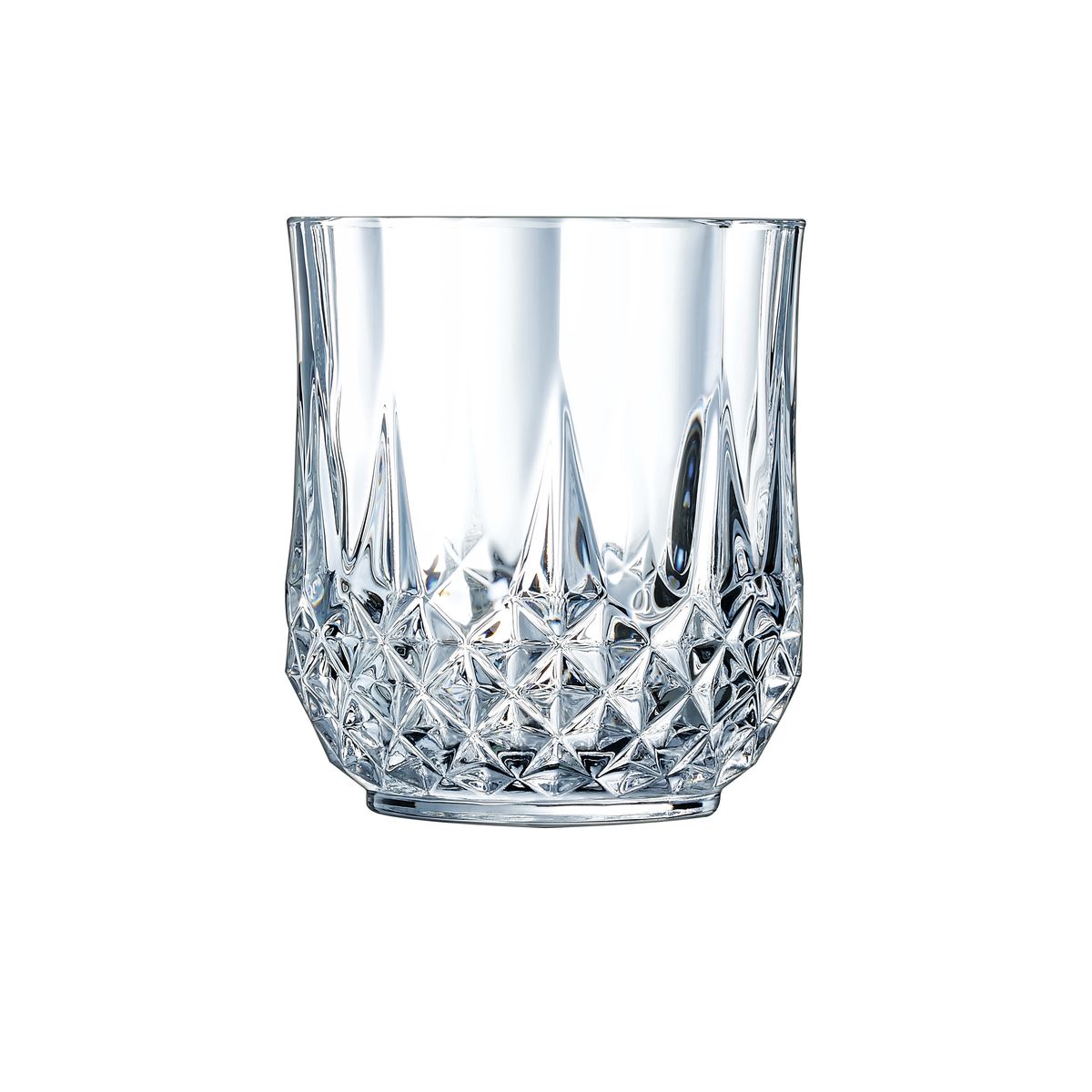 6 verres à eau vintage 32cl Longchamp - Cristal d
