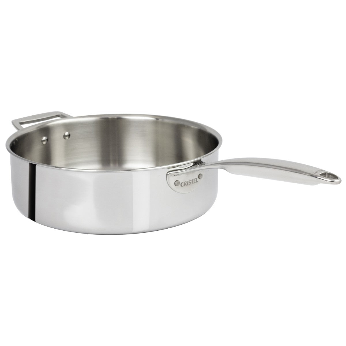 Sauteuse inox Ultraply 28cm Cristel - Mathon - 1