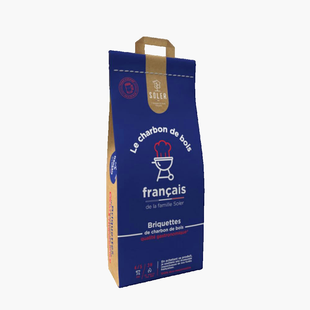 Briquettes de charbon Soler 7.5 kg Soler - Mathon - 1