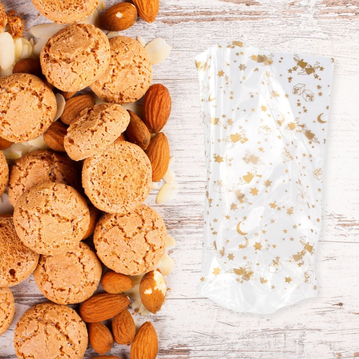 Lot de 10 sachets biscuits de noël doré Zenker Zenker - Mathon - 2