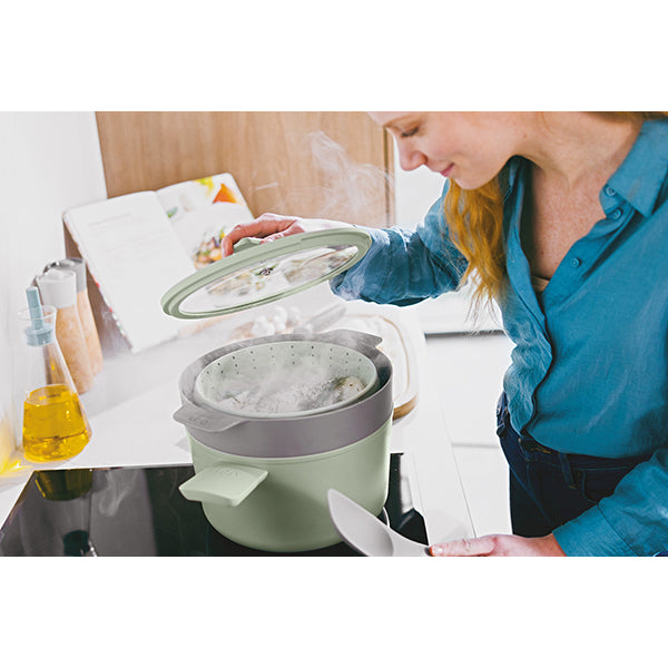 Insert cuiseur vapeur et passoire Balance 24 cm Berghoff - Mathon - 5