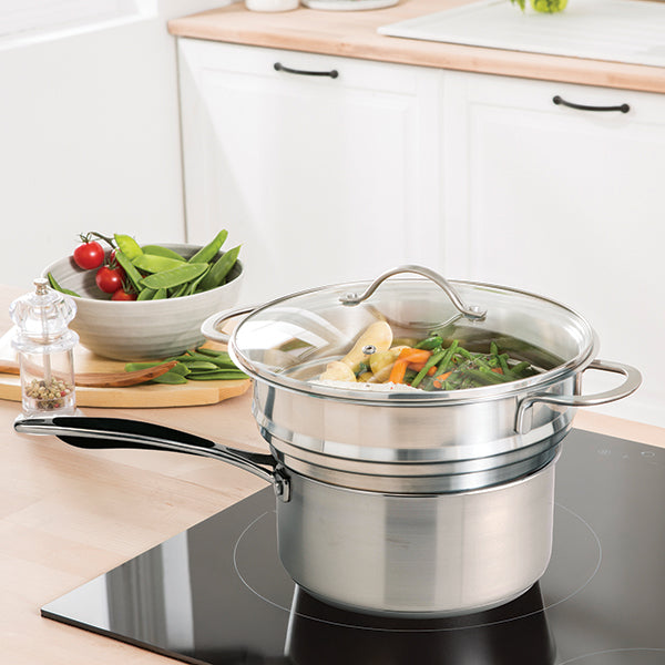 Panier vapeur multidiamètre 20, 22, 24 cm Mathon - Mathon - 1