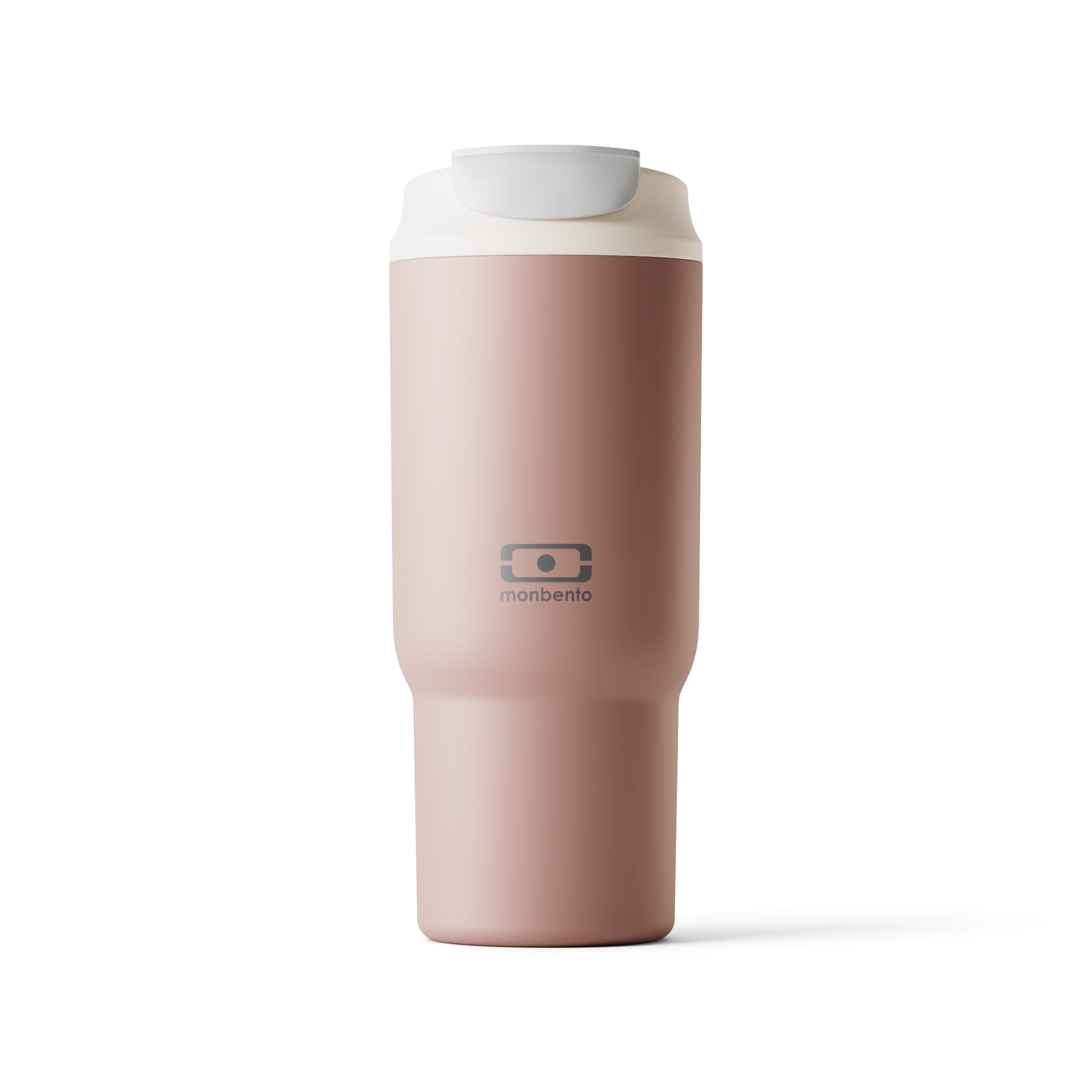 Mug isotherme avec paille Travel Mug L 600ml rose Moka Monbento - Mathon - 2