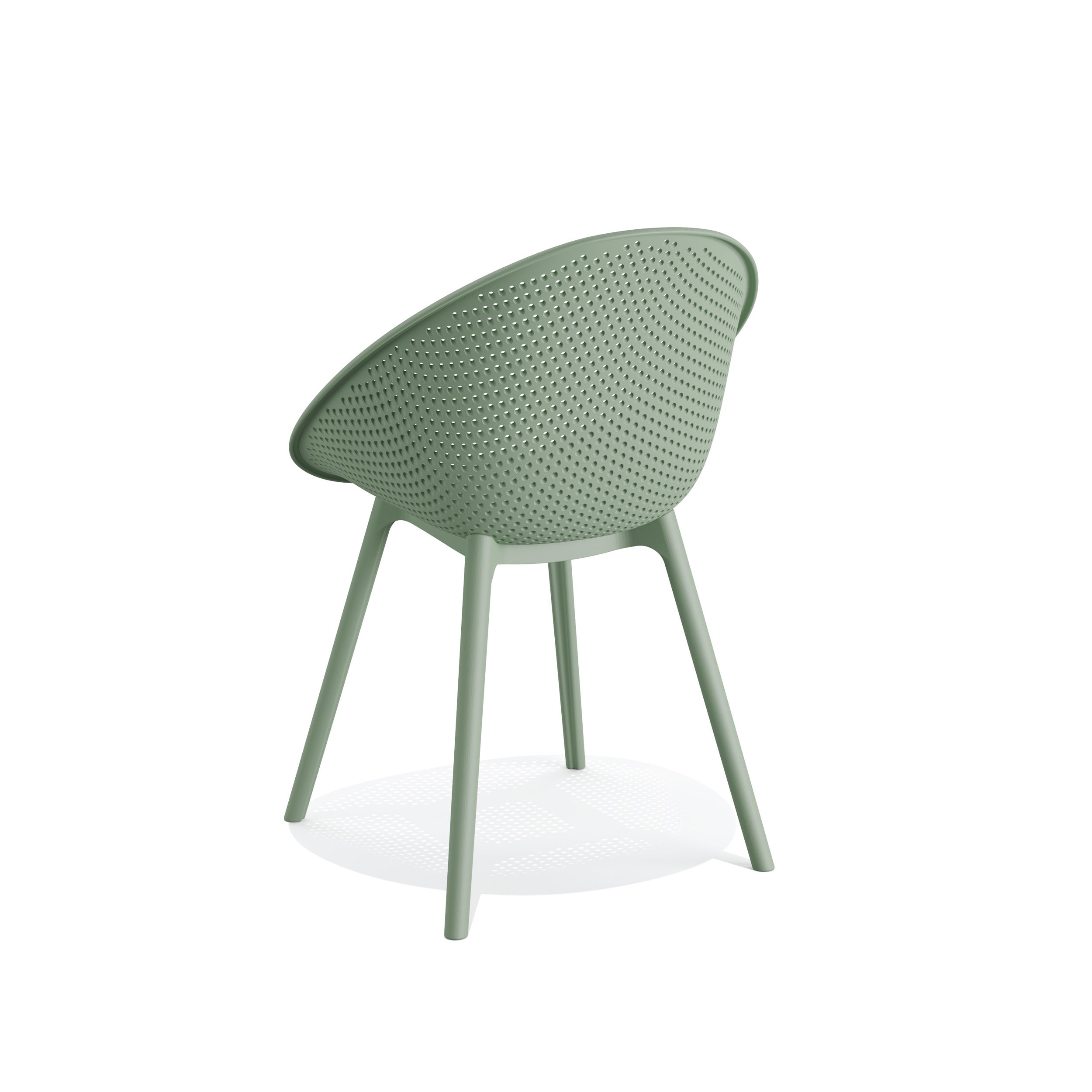 Qosy Chaise outdoor Vert - Lot de 2 - Veba - Mathon - 2