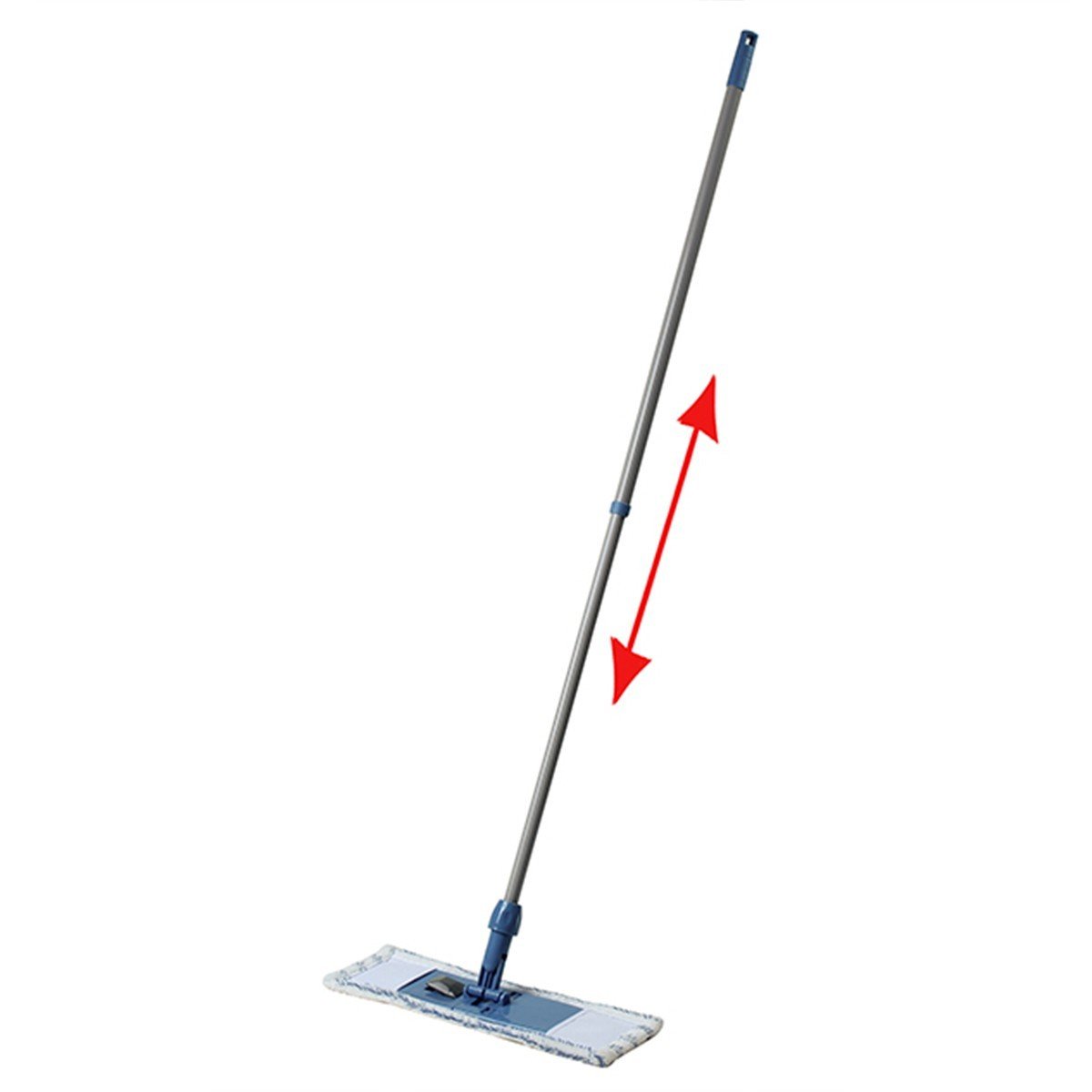 Balai dépoussiérant télescopique gris 128 x 44 x 14 cm Astuceo - Mathon - 1