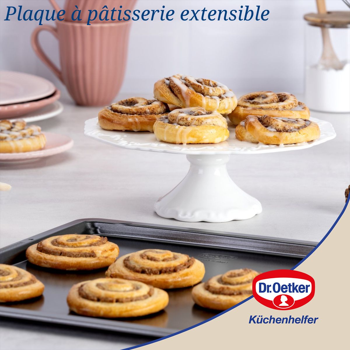 Plaque four extensible 36 à 52 x 33 cm Dr Oetker Tradition Dr. Oetker - Mathon - 2