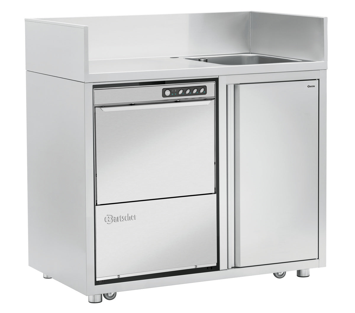 Station de lavage mobile BR1200 GS - 57 Litres - Bartscher - Mathon - 1