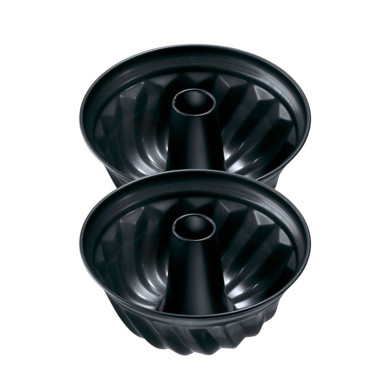 Ensemble de 2 Moules à kouglof 25 cm Zenker Black Metallic Zenker - Mathon - 1