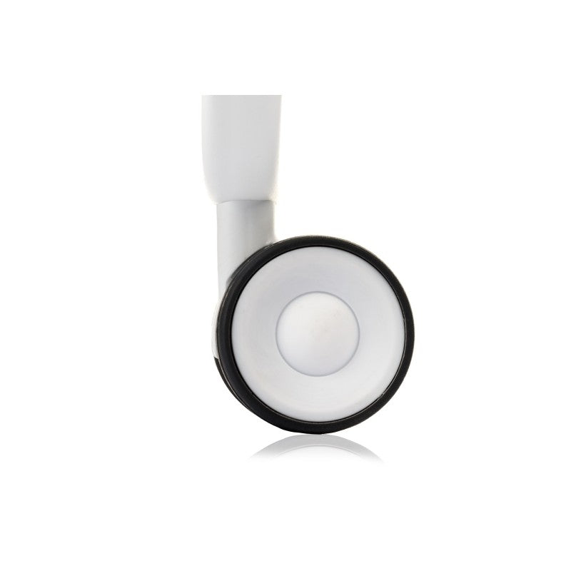 Desserte pliante 2 niveaux avec roulettes – structure blanche, bauhaus Don Hierro - Mathon - 3