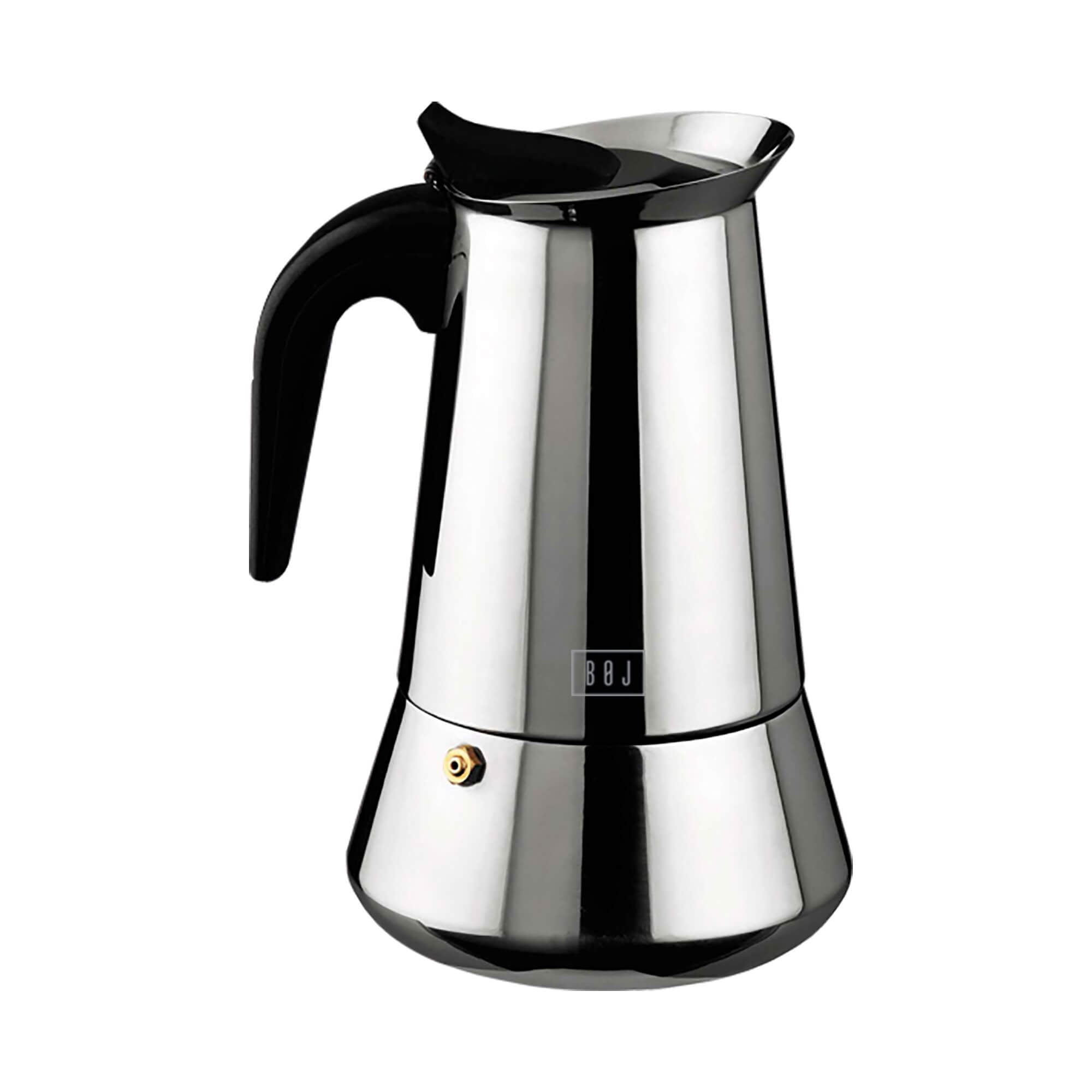 Cafetière moka Alondra 9 tasses en Acier inoxydable BOJ - Mathon - 1
