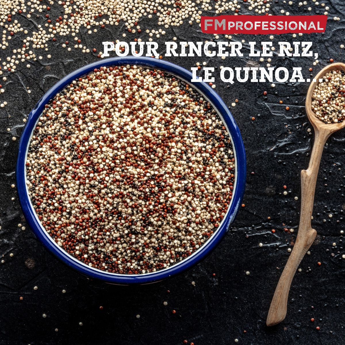 Passoire inox XL 24 cm FM Professional - Mathon - 5