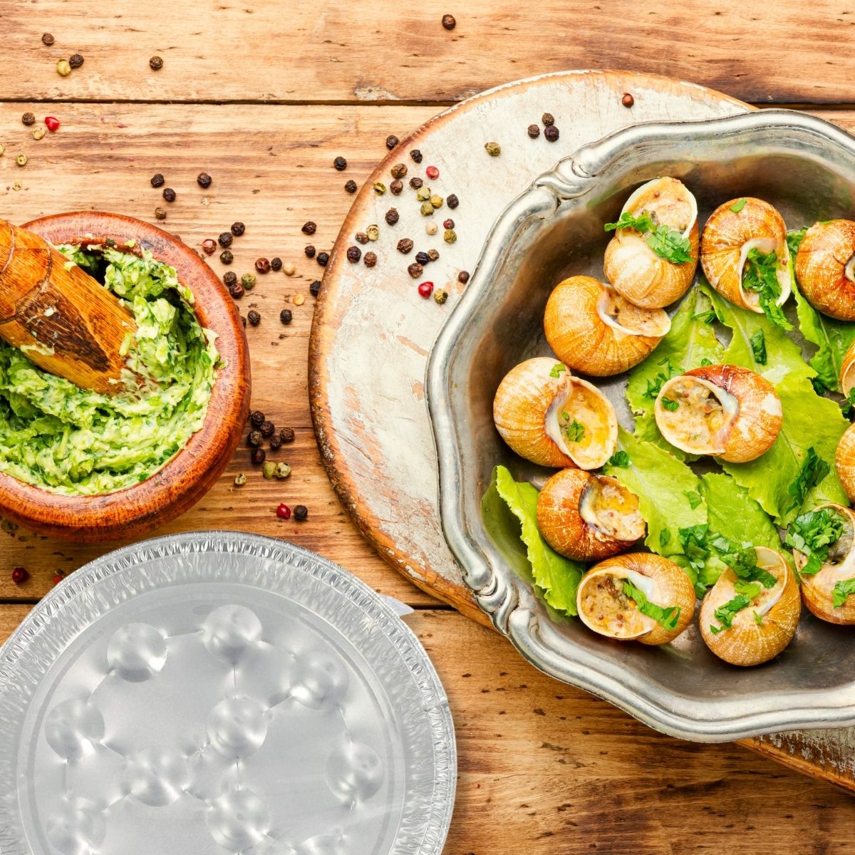 Lot de 2 packs de 10 plats à escargots en aluminium 17,5 cm Fackelmann - Mathon - 2