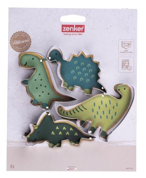 Set de 4 emporte-pièces dinosaure Zenker Emporte-pièces Zenker - Mathon - 6