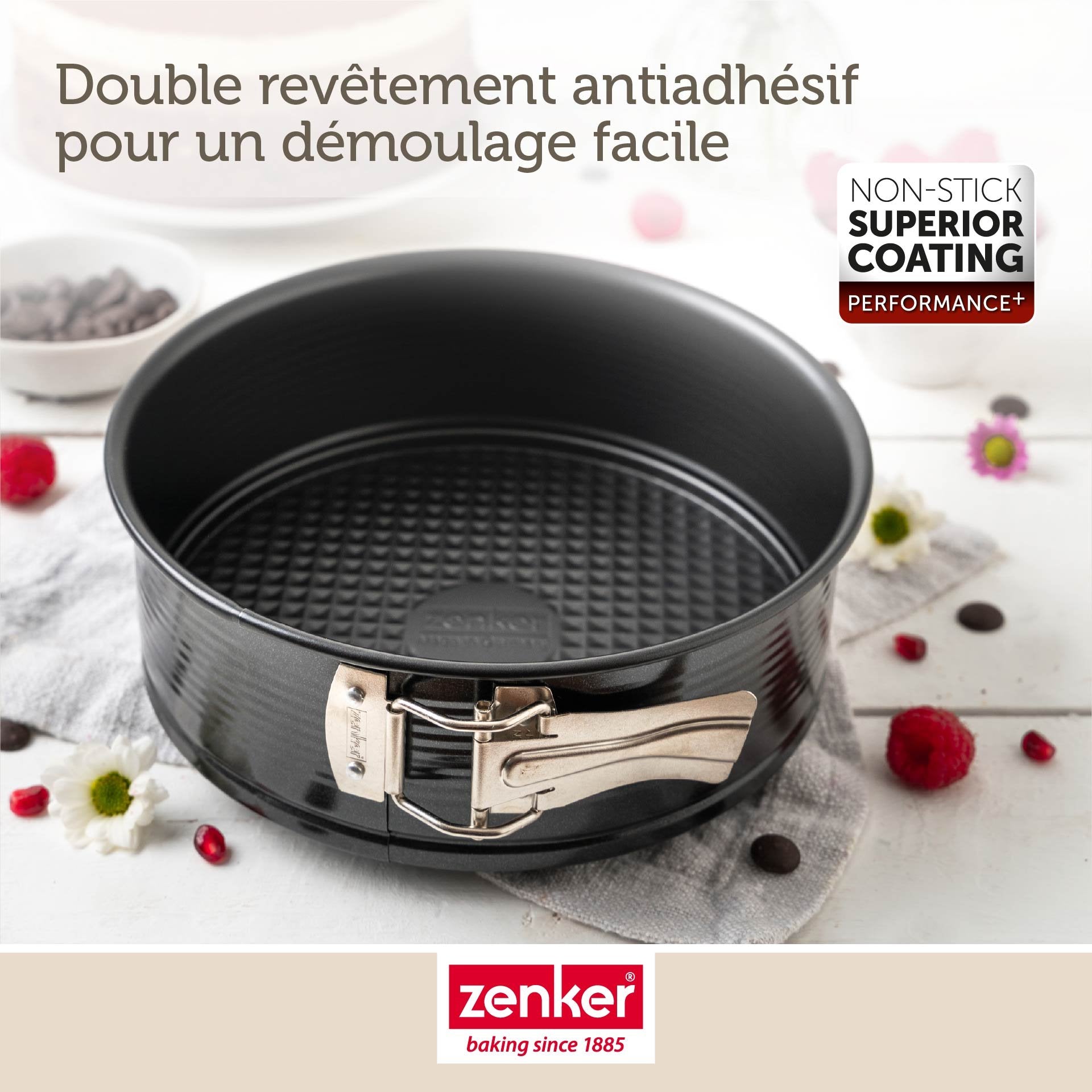 Moule à manqué à charnière 20 cm Zenker PerfectBack+ Zenker - Mathon - 8
