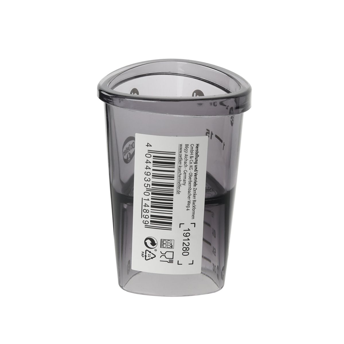 Verre doseur gradué en plastique 4 cl Dr. Oetker - Mathon - 5