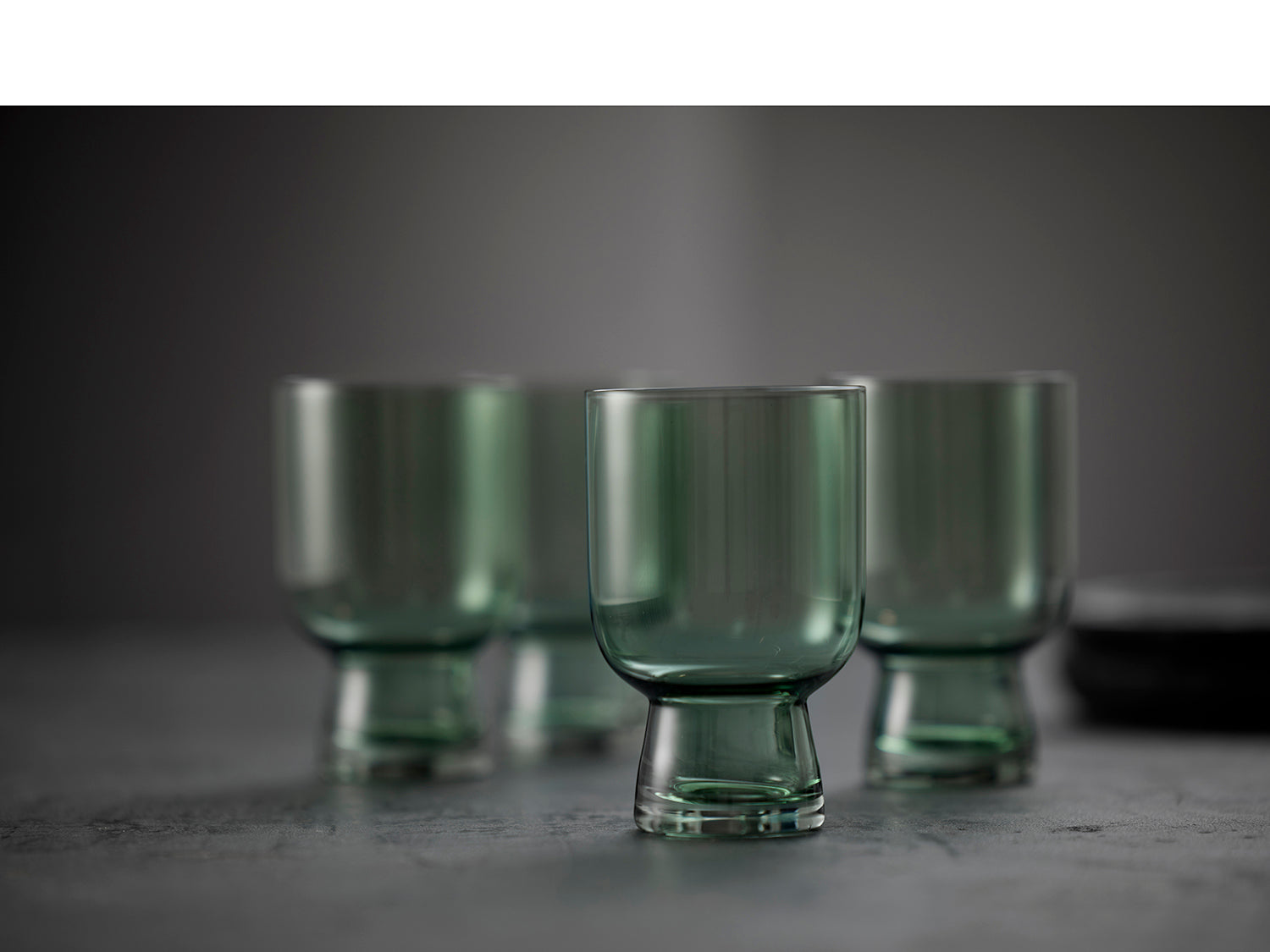 Set de 4 verres à eaux SORRENTO Vert Lyngby Glas - Mathon - 7